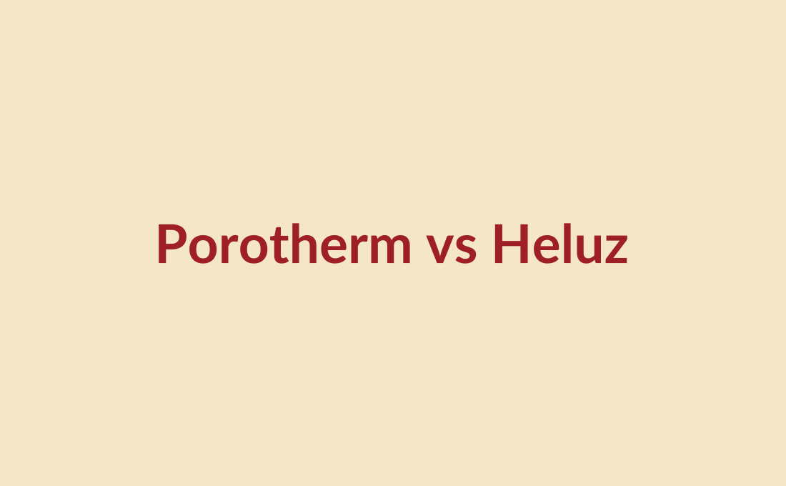 Porotherm vs Heluz: Který systém zvolit pro váš dům?
